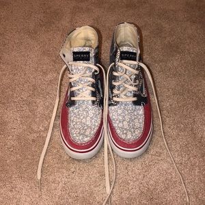 Sperry High Top Sneakers/Boat Shoes